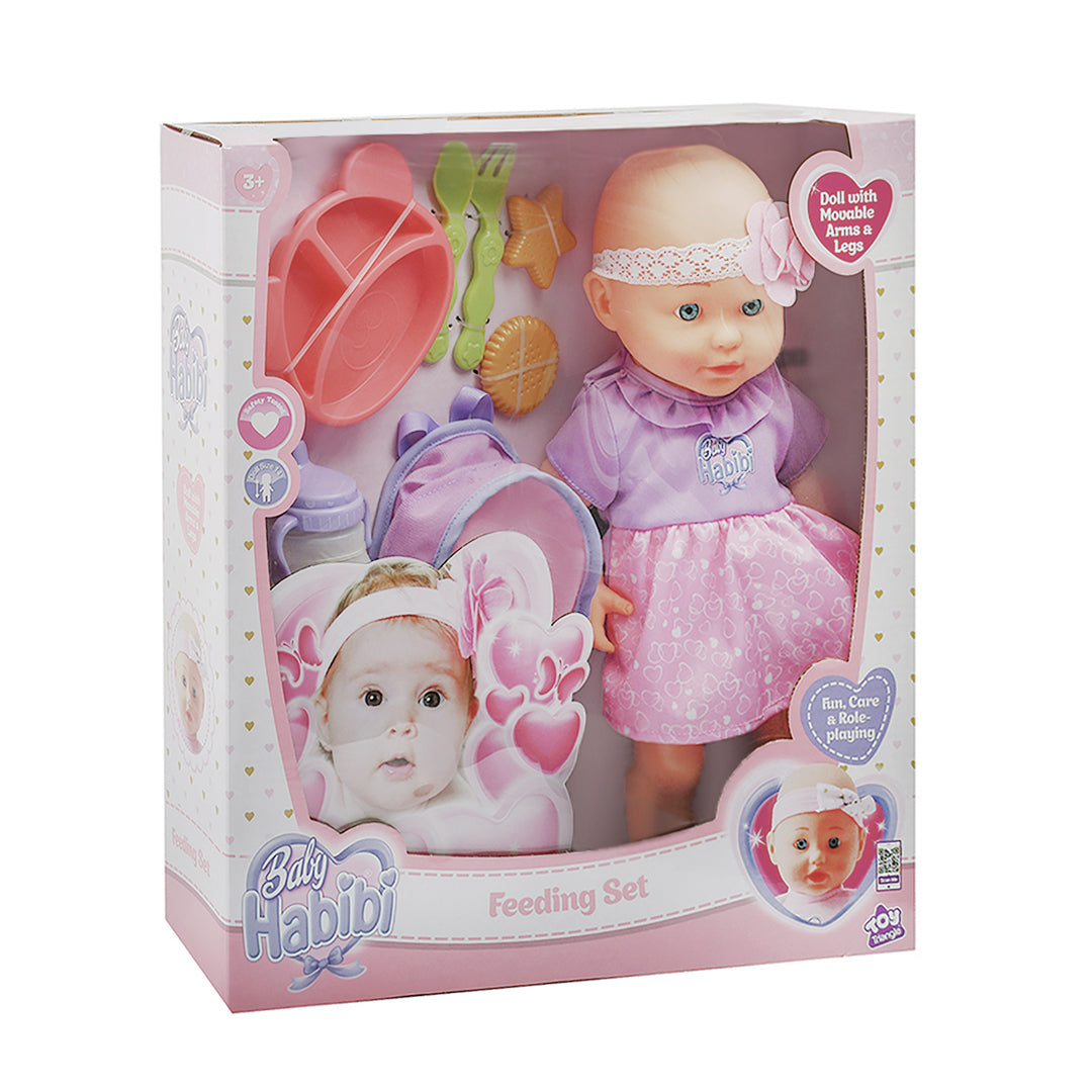بيبي حبيبي مجموعة الطعام دمية
14 إنشاً.