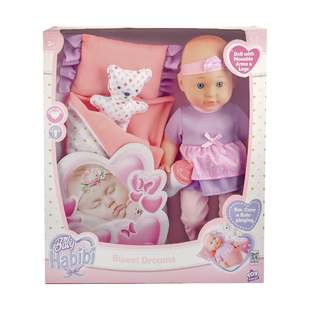 دمية بيبي حبيبي - أحلام سعيدة
  قياس 14 إنشاً.