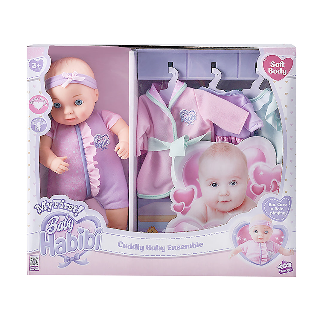 دمية بيبي حبيبي - مجموعة ملابس الدمية
  قياس 14 إنشاً (الأولى).