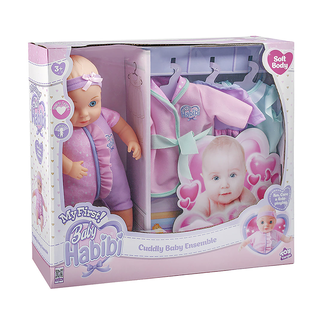 دمية بيبي حبيبي - مجموعة ملابس الدمية
  قياس 14 إنشاً (الأولى).