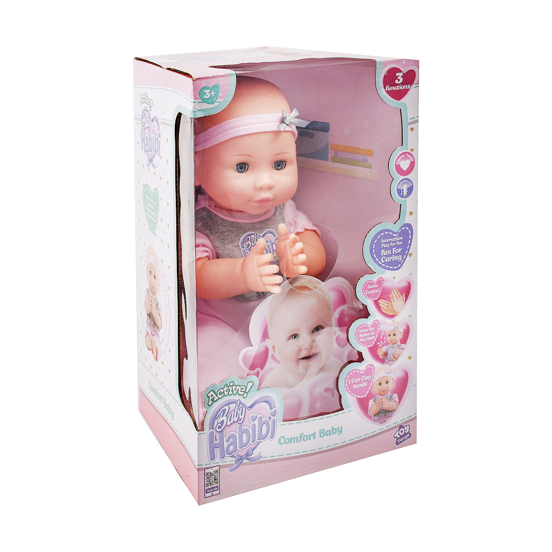 دمية بيبي حبيبي - دميتي تصفّق
  قياس 14 إنشاً (تفاعلية)