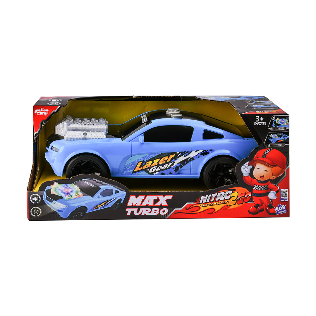 NewBoy Nitro2Go B/O Car Max Turbo