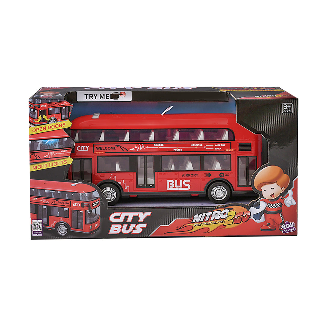 NewBoy Nitro2Go City Bus (Red)