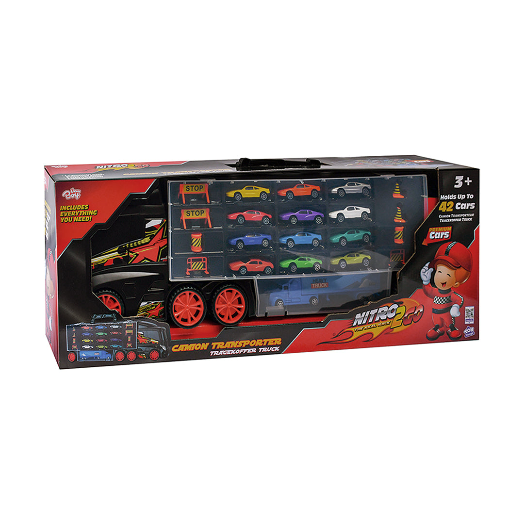 NewBoy Nitro2Go Die-Cast Camton Transporter