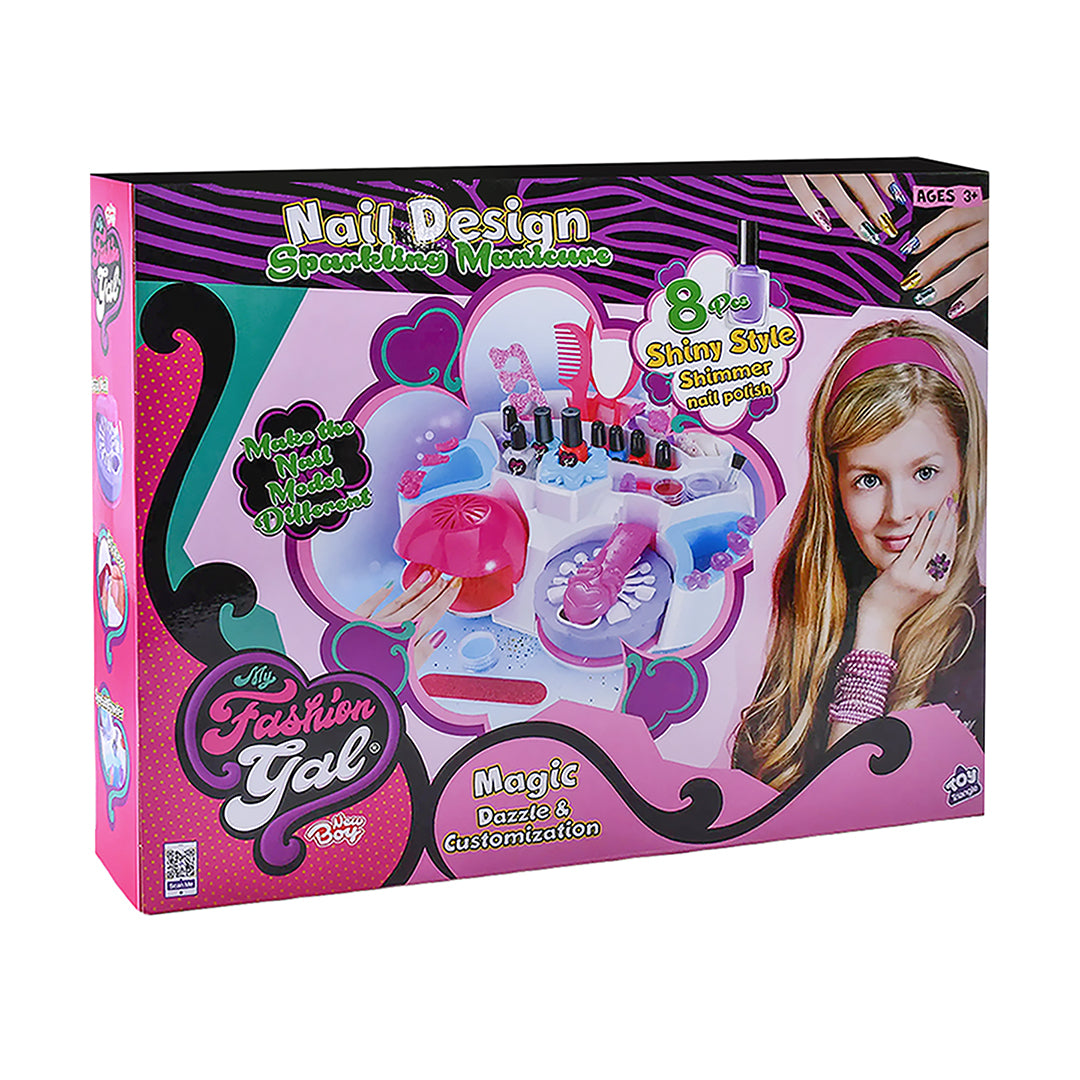 ماي فاشن غال - نيل ديزاين سباركلينغ مانيكير