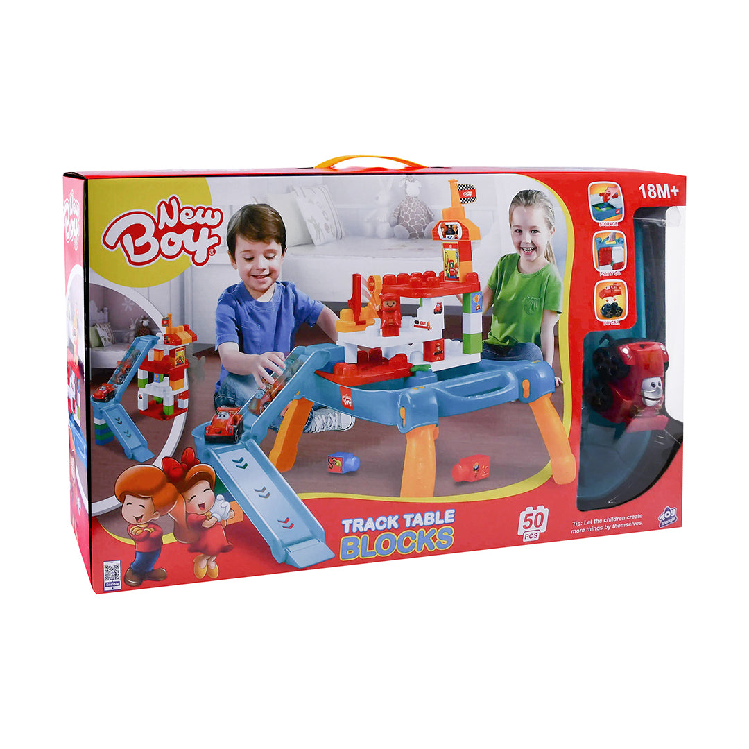 New Boy Blocks Race Track (50pcs)