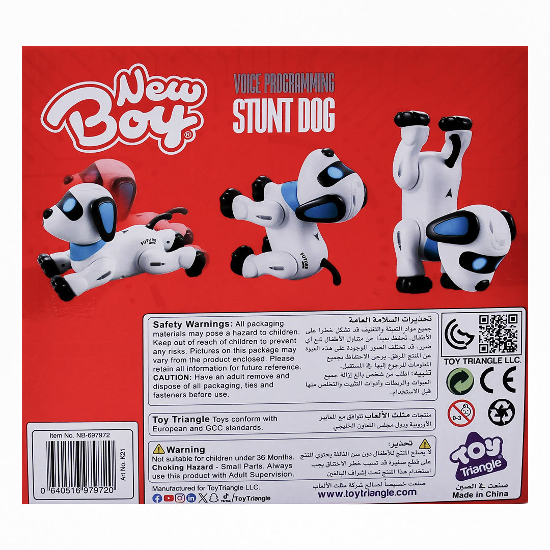 NewBoy Voice Programming Stunt Dog