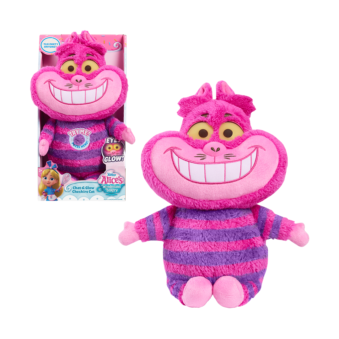 Disney Alice's Wonderland Bakery Cheshire Cat Plush
