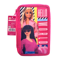 Barbie 3 Zippers Pencil Case