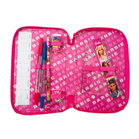 Barbie 3 Zippers Pencil Case