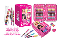 Barbie 3 Zippers Pencil Case