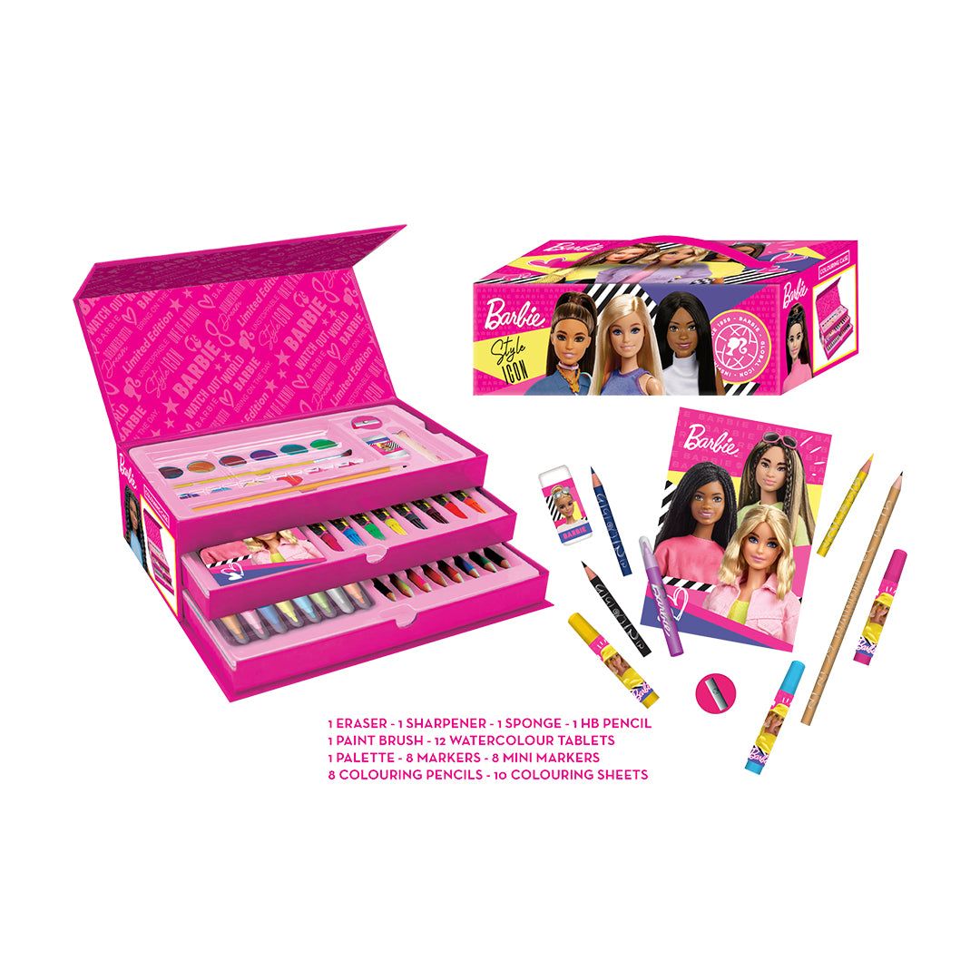 Barbie Coloring Case