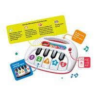 كيدز هيتس بيانو توي موسيكل رينبو