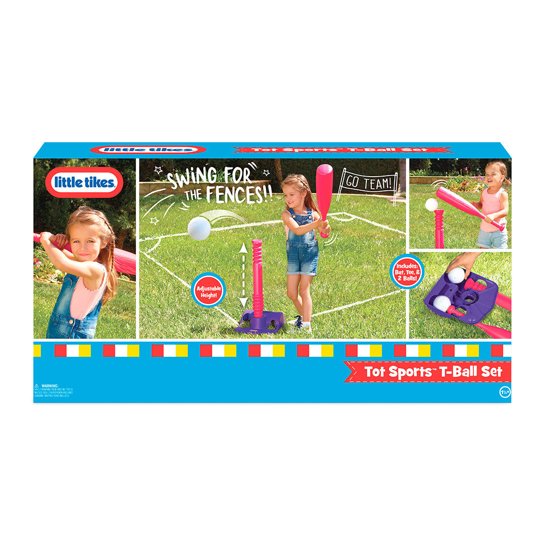 Little Tikes TotSports TBall Set (Pink)