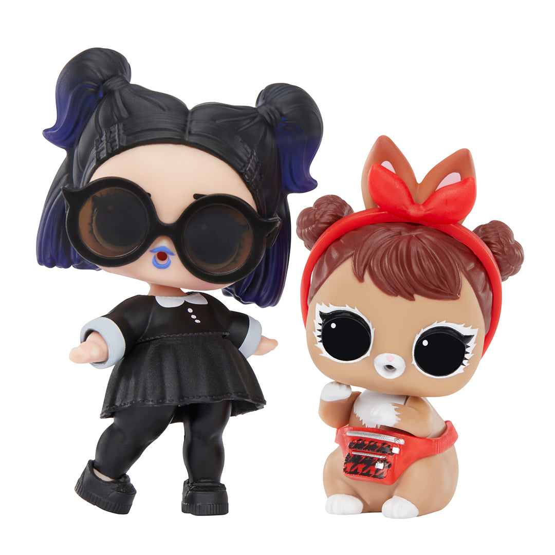 LOL Surprise Lil Sis & Lil Pet Mini Figure Doll 2 Pack
