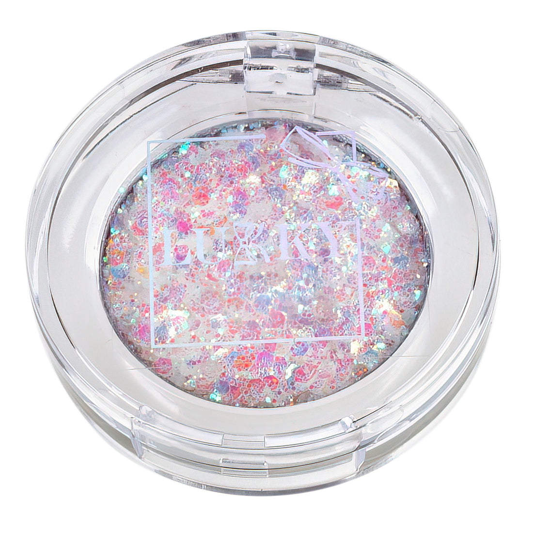 Lukky Beauty Duet Set w/ Pink Lip Gloss w/ Heart Key Chain