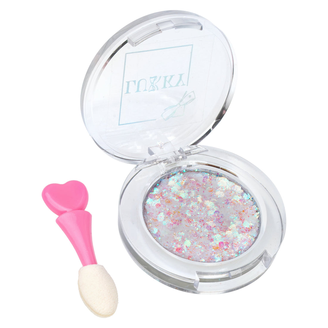 Lukky Beauty Duet Set w/ Pink Lip Gloss w/ Heart Key Chain