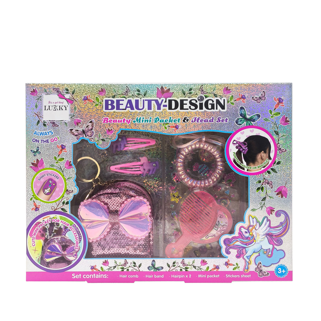 Lukky Beauty Design Beauty Mini Packet & Head Set