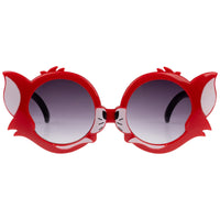Lukky Fashion Glam Duet Sunglasses & Hairband (Red)