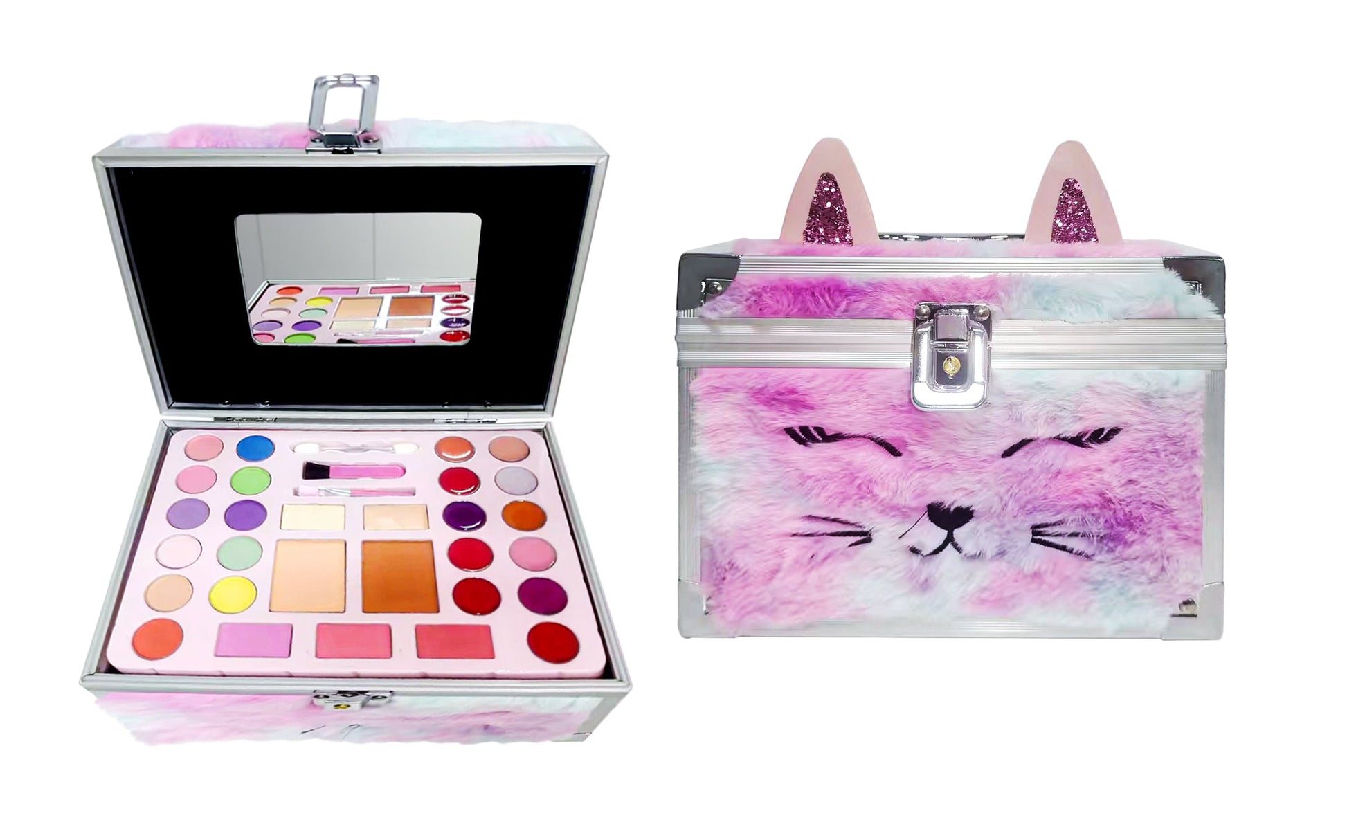 Lukky Case Cosmetic Bag Plush (Purple)