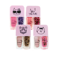 Lukky Just Duet 2-in-1 Peel-Off Nail Polish 7ml (Metallic Pink)