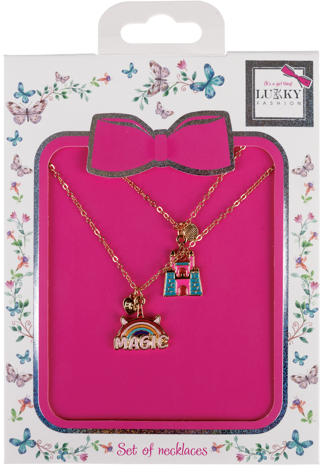 Lukky Fashion 2 Necklace Sets BFF Magic Castle