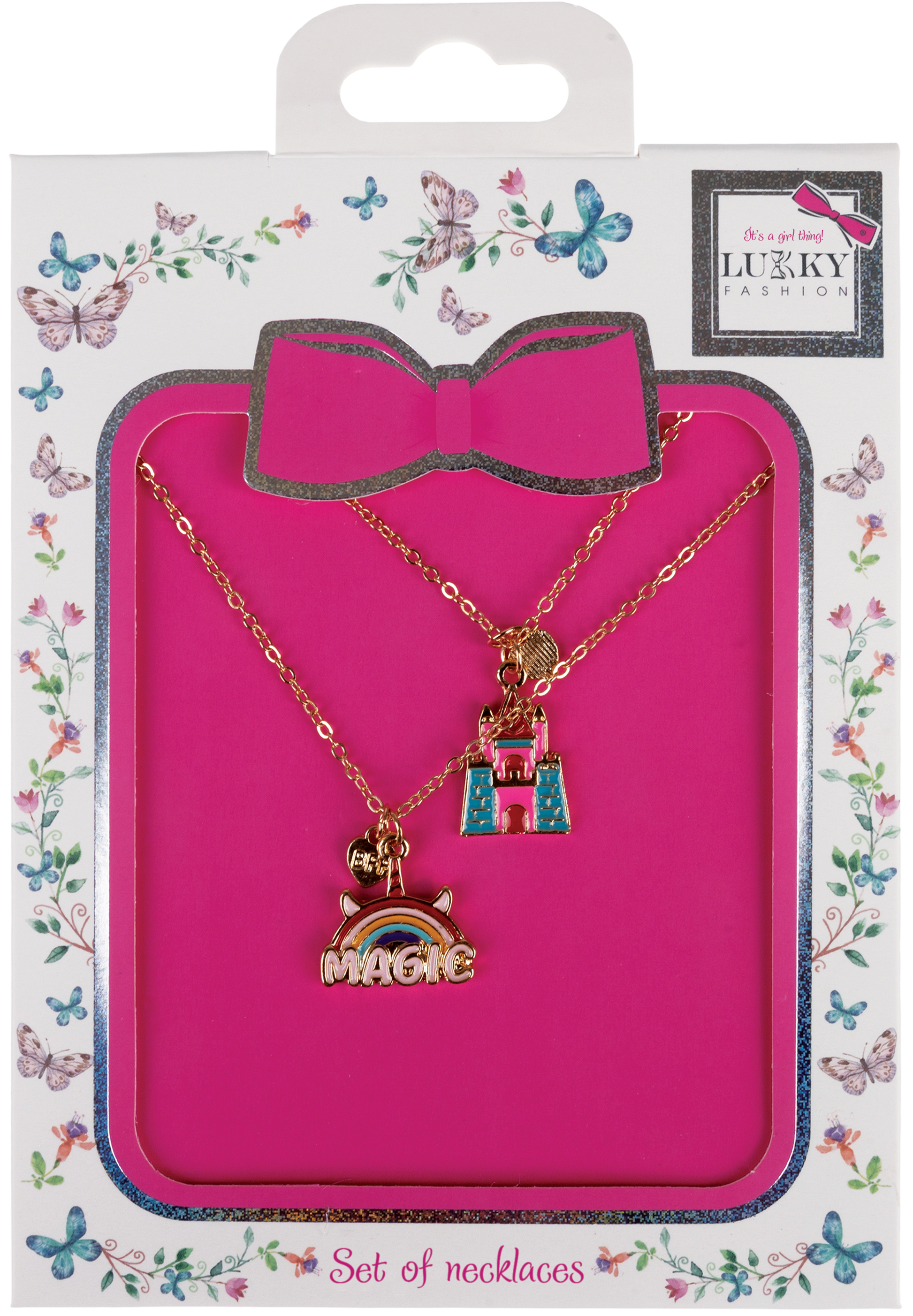 Lukky Fashion 2 Necklace Sets BFF Magic Castle