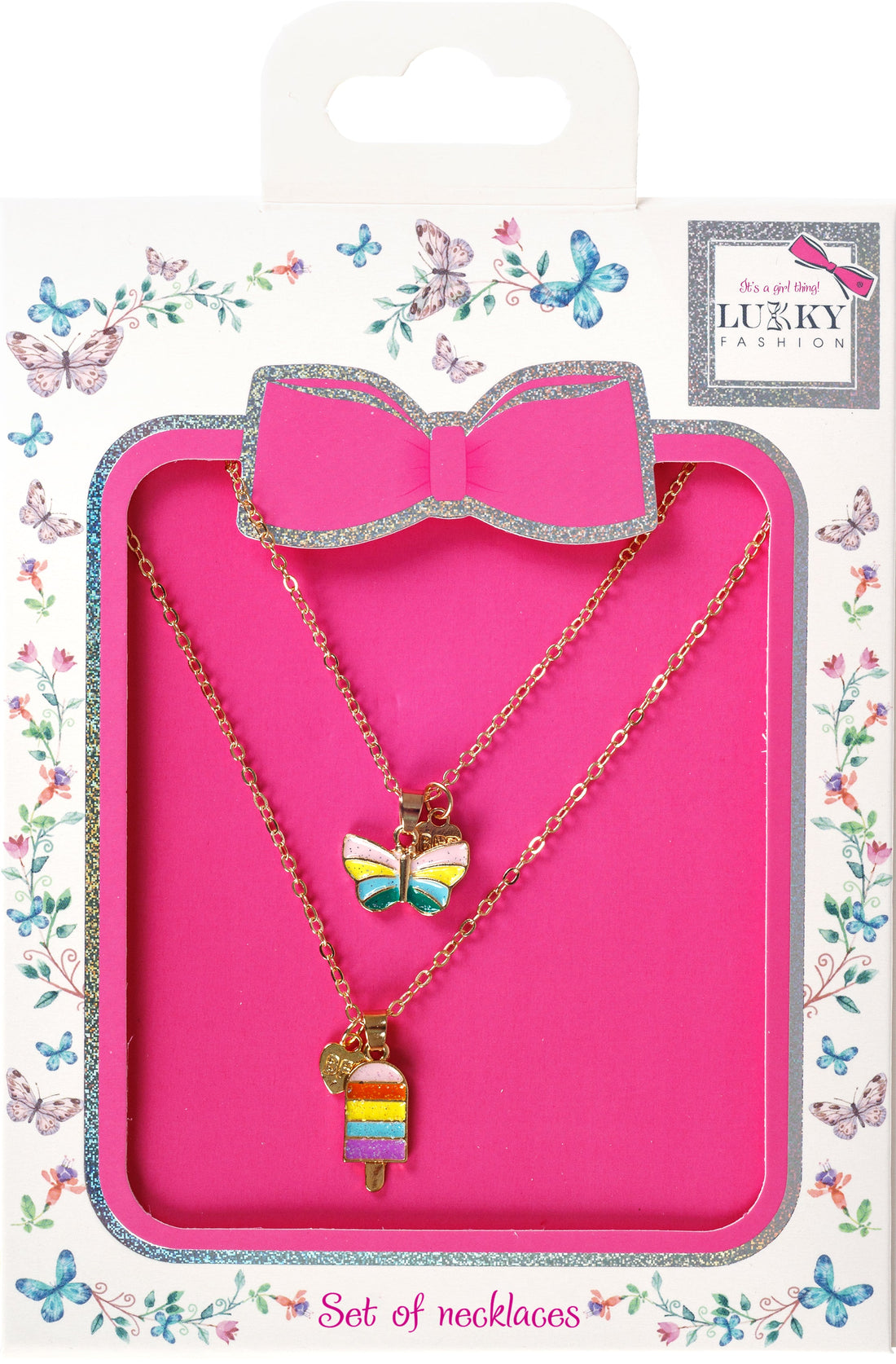 Lukky Fashion 2 Necklace Sets BFF Summertime