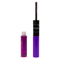 Lukky 2-in-1 Mascara & Glitter For Eyelashes Bold Shimmer (Purple)