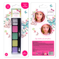 Lukky Eye Shadow Gel with Glitter (Pastel)