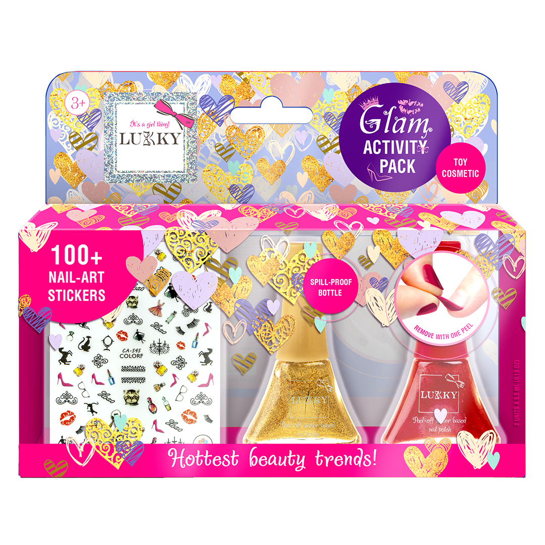 Lukky Nail Design Glam Activity Pack