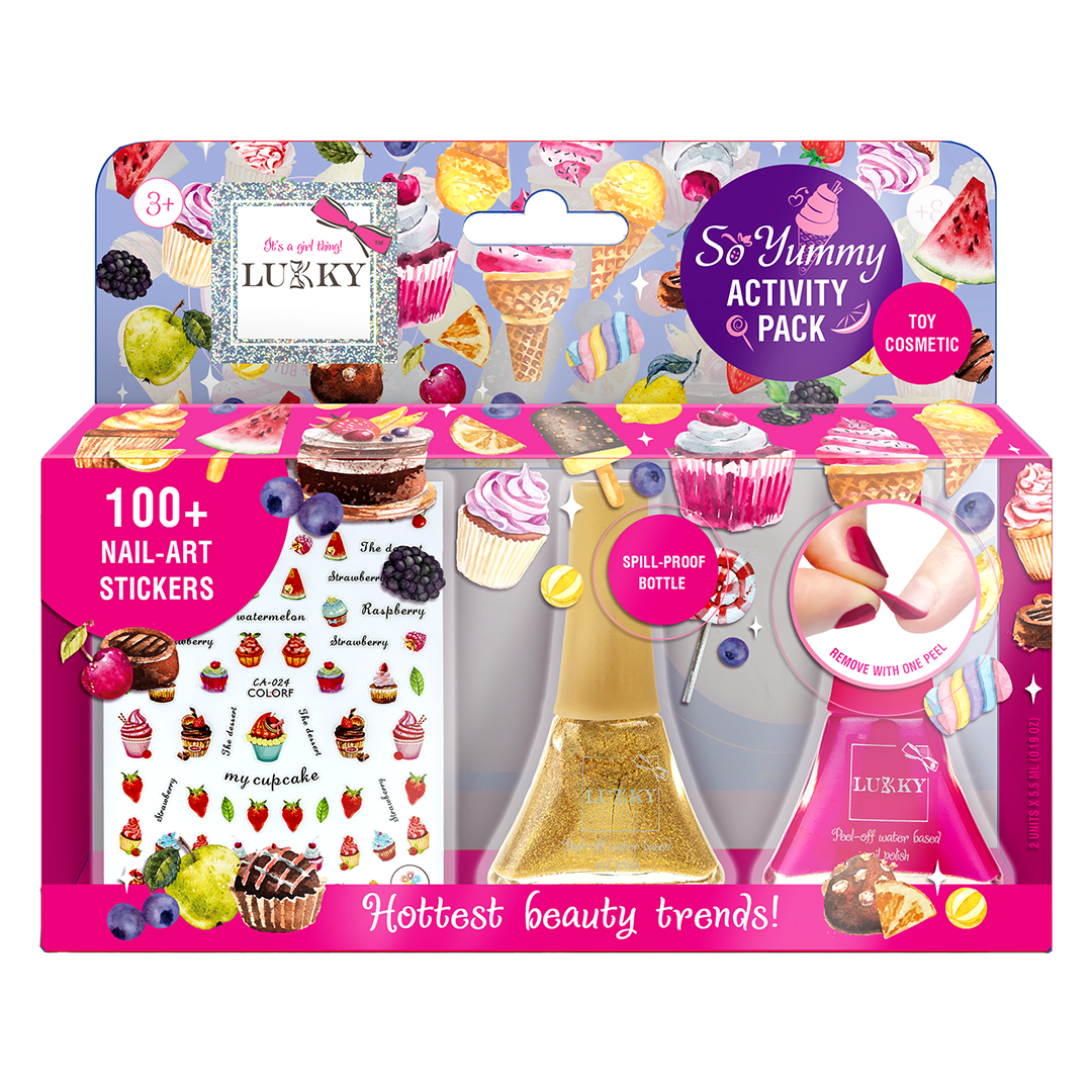 Lukky Nail Design So Yummy Activity Pack