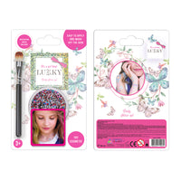 Lukky Body Glitter Gel with Brush (25 ml) (Color Mix)