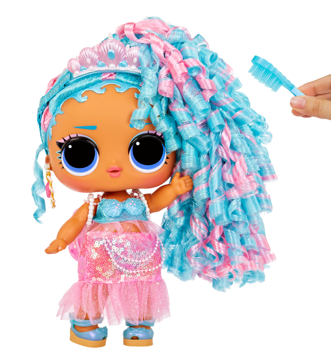 LOL Surprise Big Baby Hair Hair Hair Doll Splash Queen