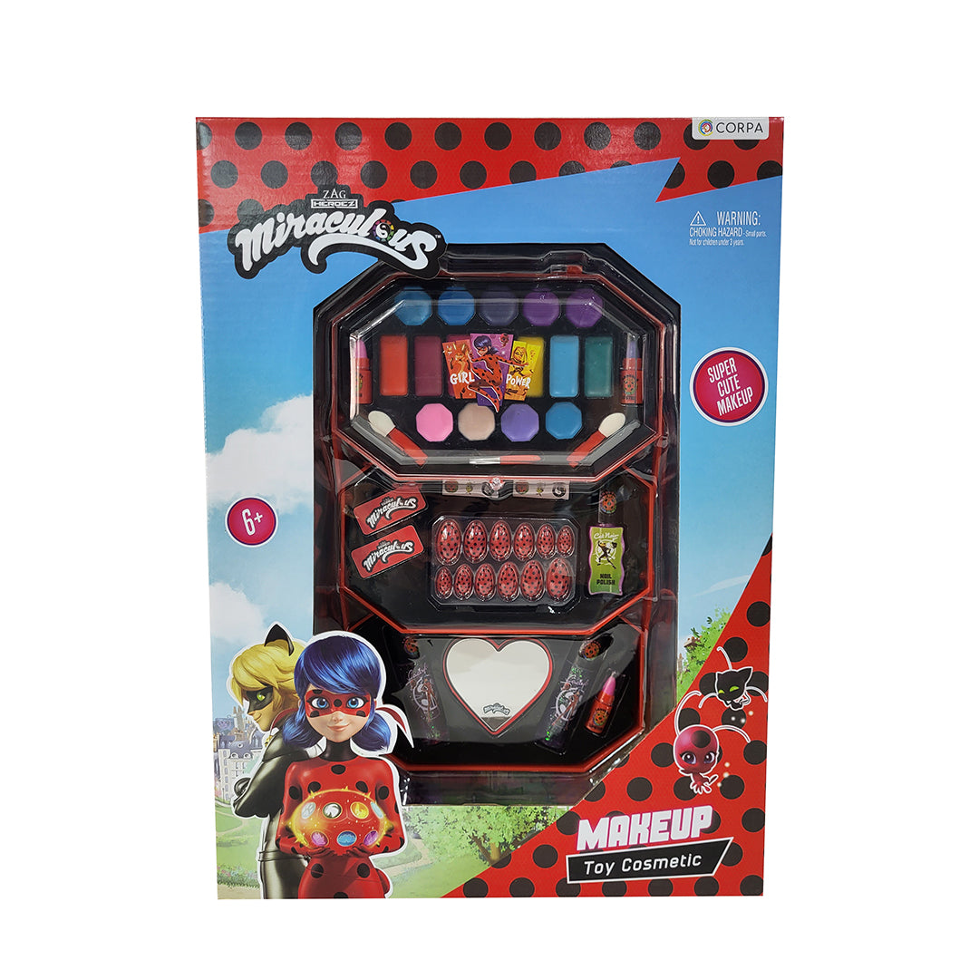 Miraculous 3 Decks Big Octagonal Cosmetic Case