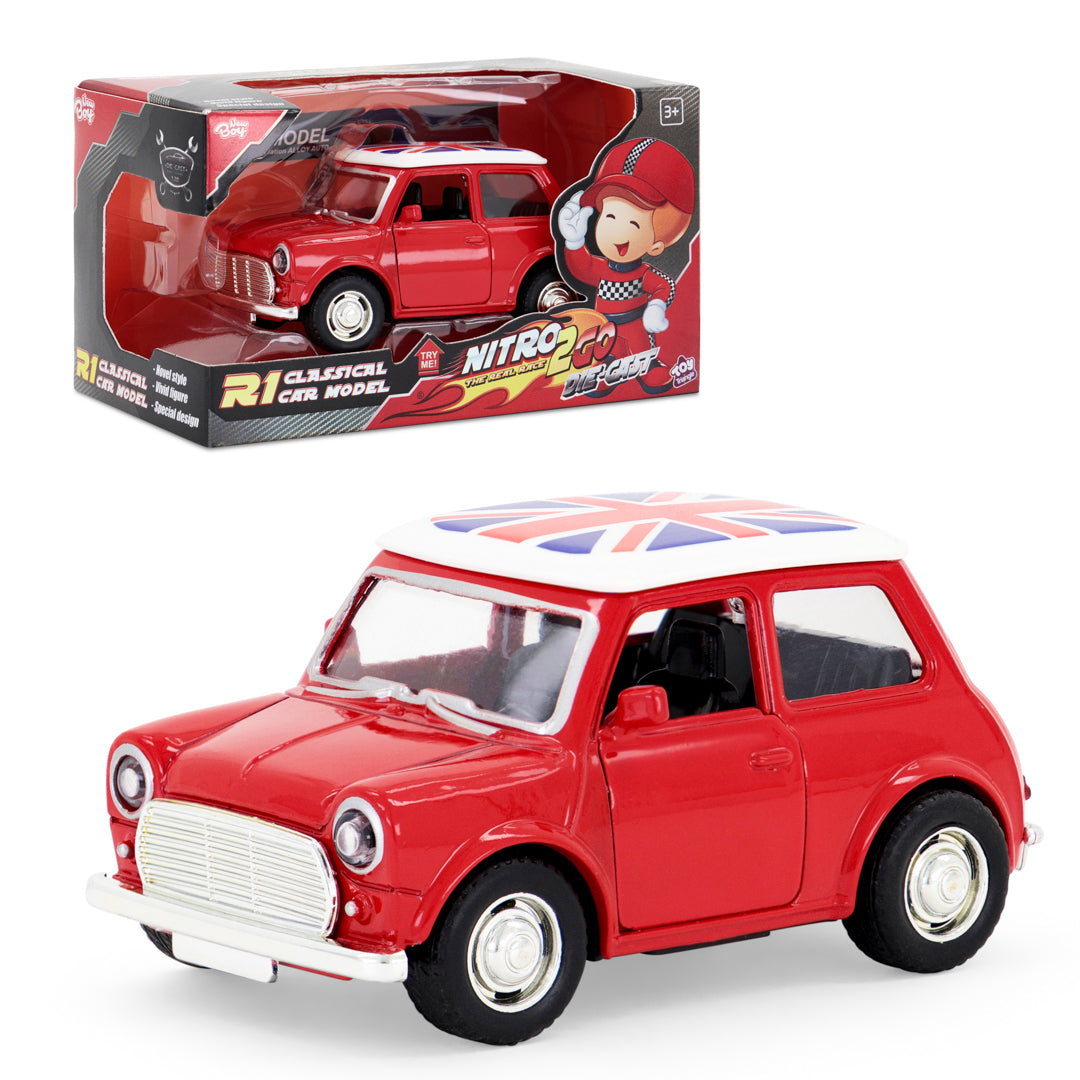 نايترو تو غو السيارة الكلاسيكية المعدنية