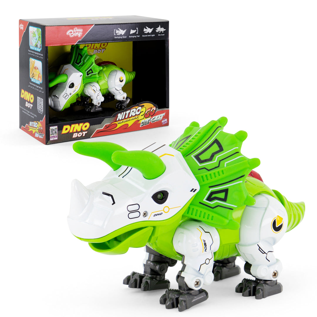 Nitro2Go Die-cast Dino Bot Assorted