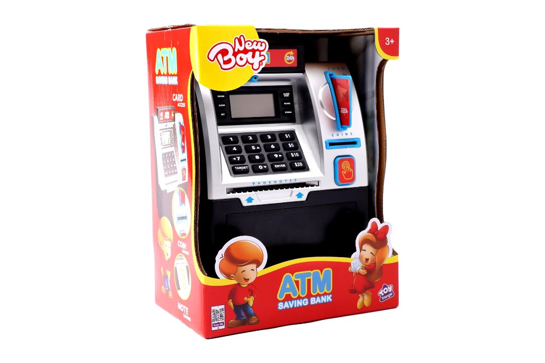 New Boy ATM Savings Machine (Black)