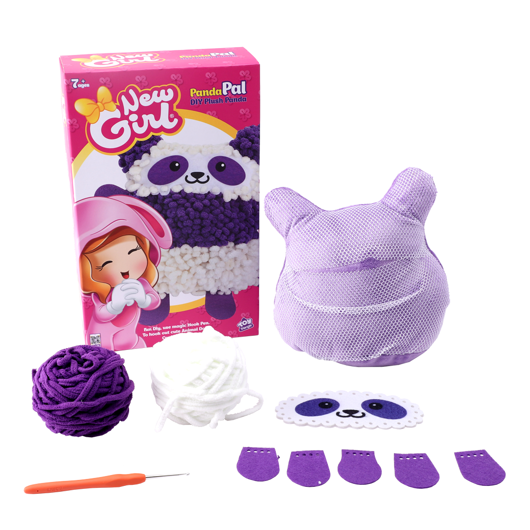 New Girl DIY Plush Panda