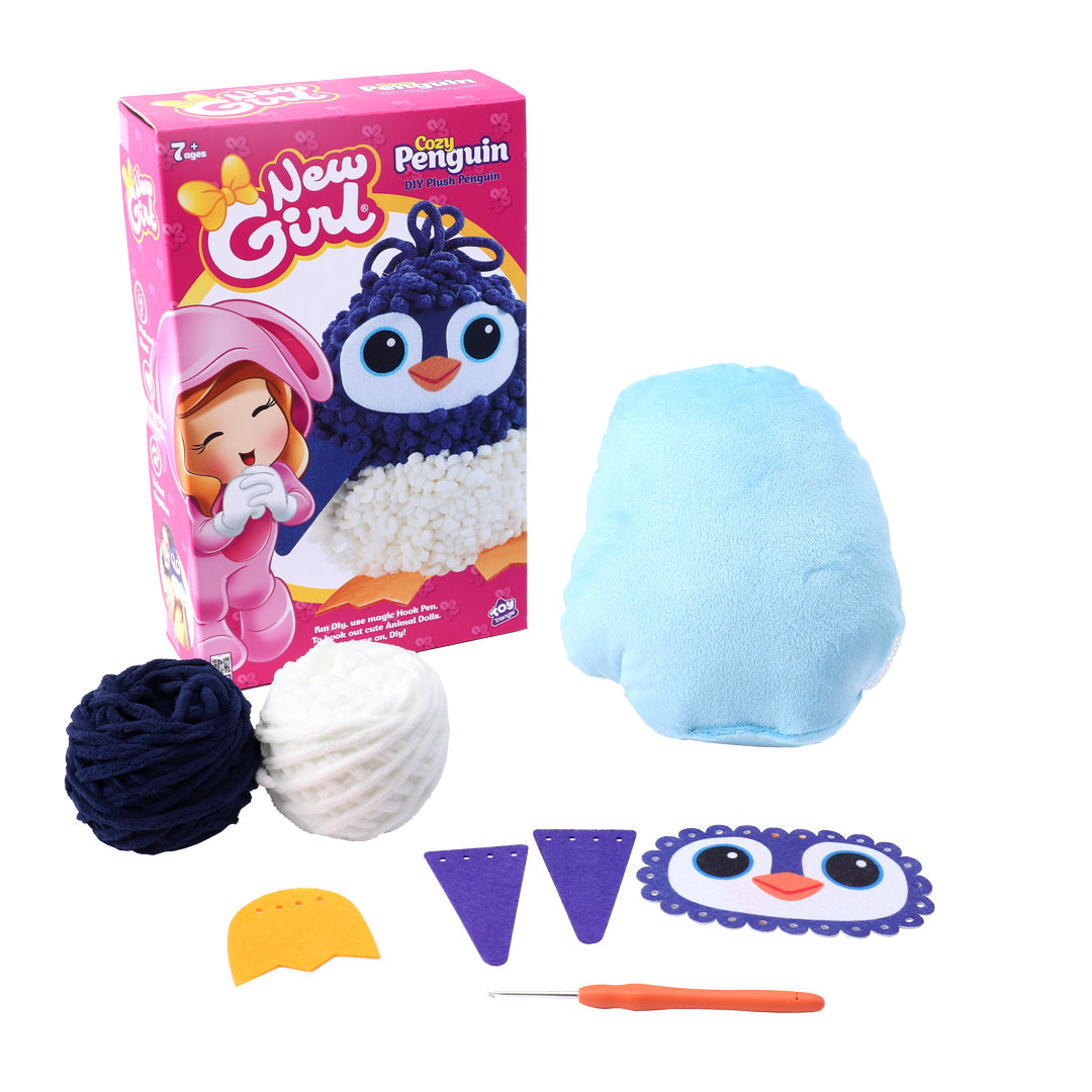New Girl DIY Plush Pengu