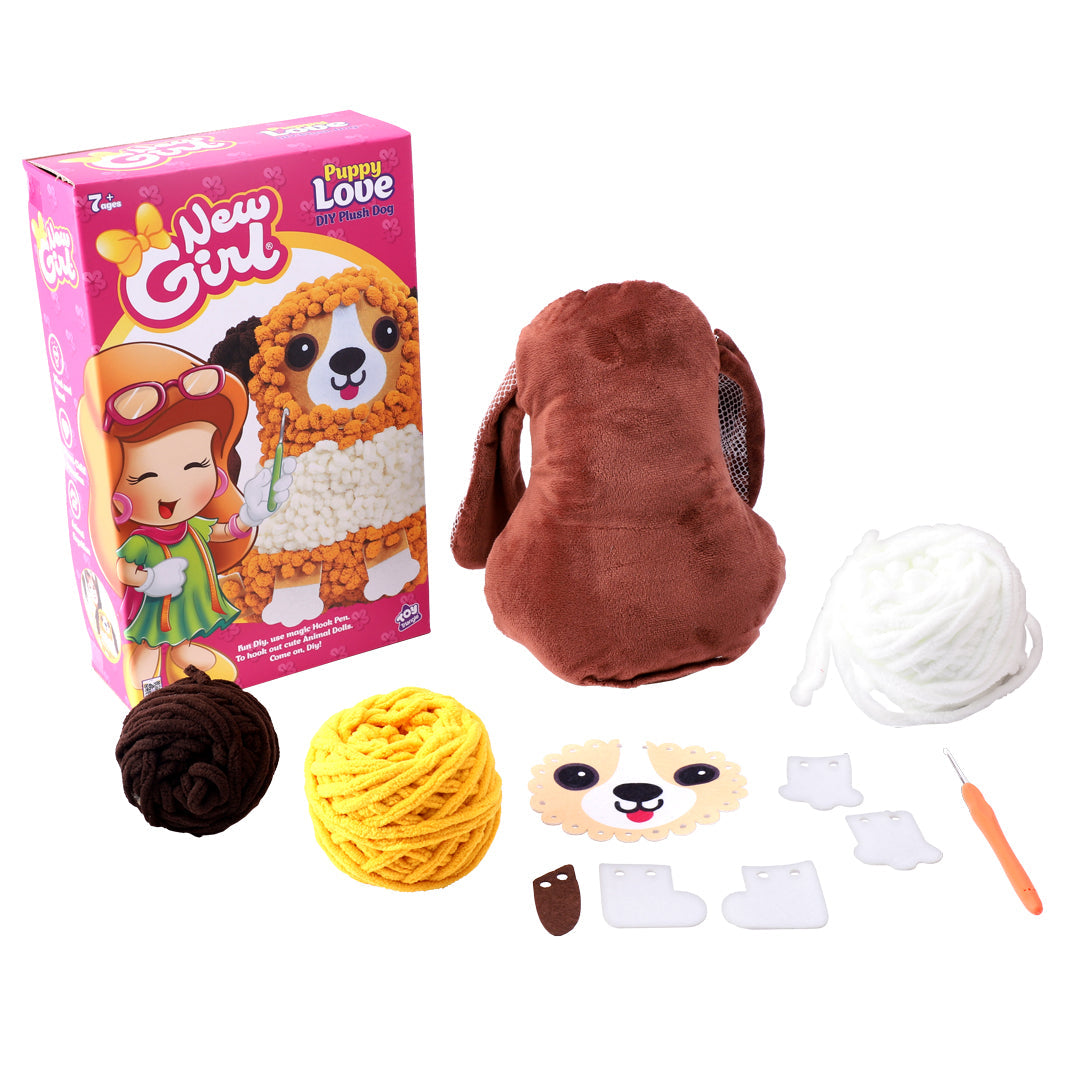 New Girl DIY Plush Dog