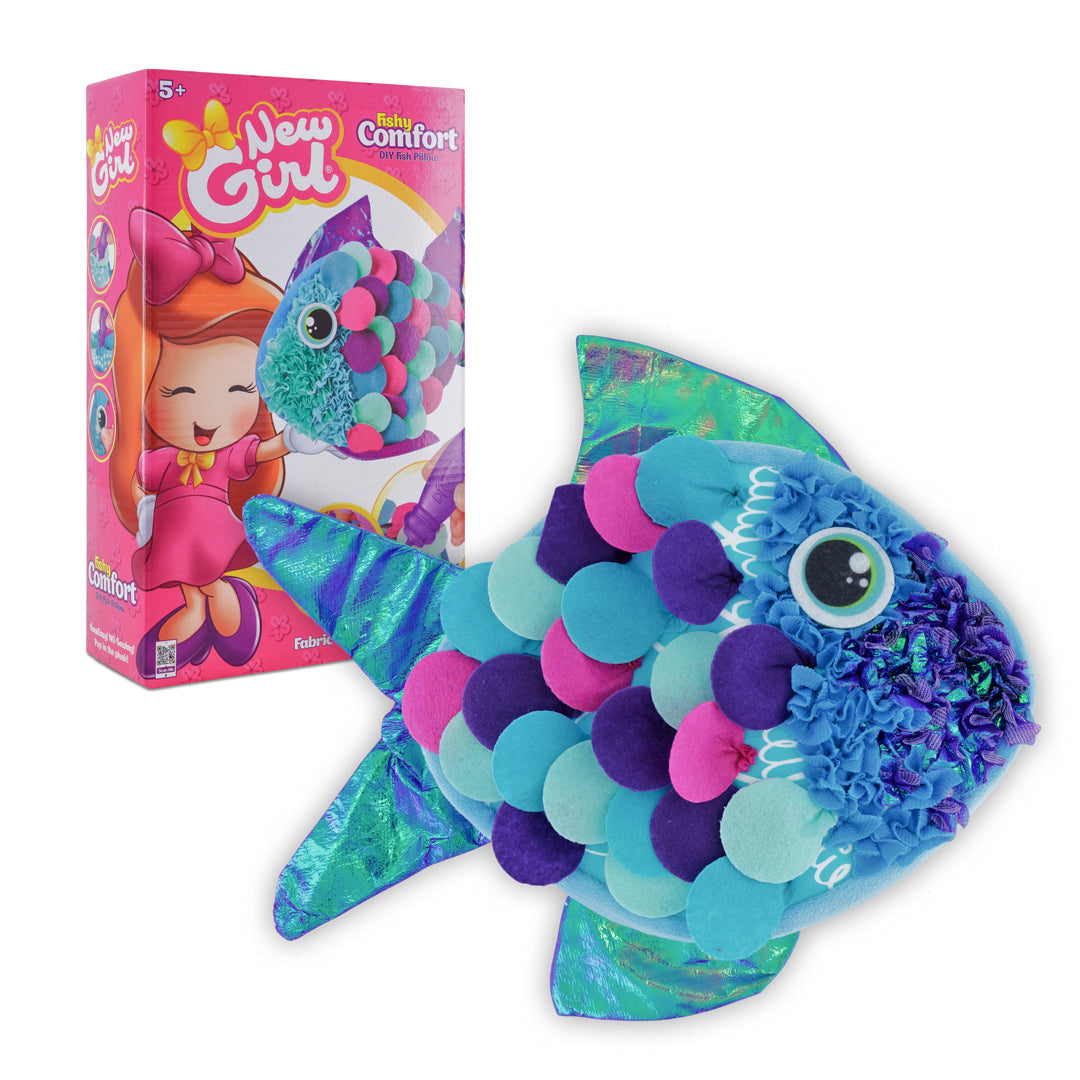 New Girl DIY Pillow Fishy Comfort