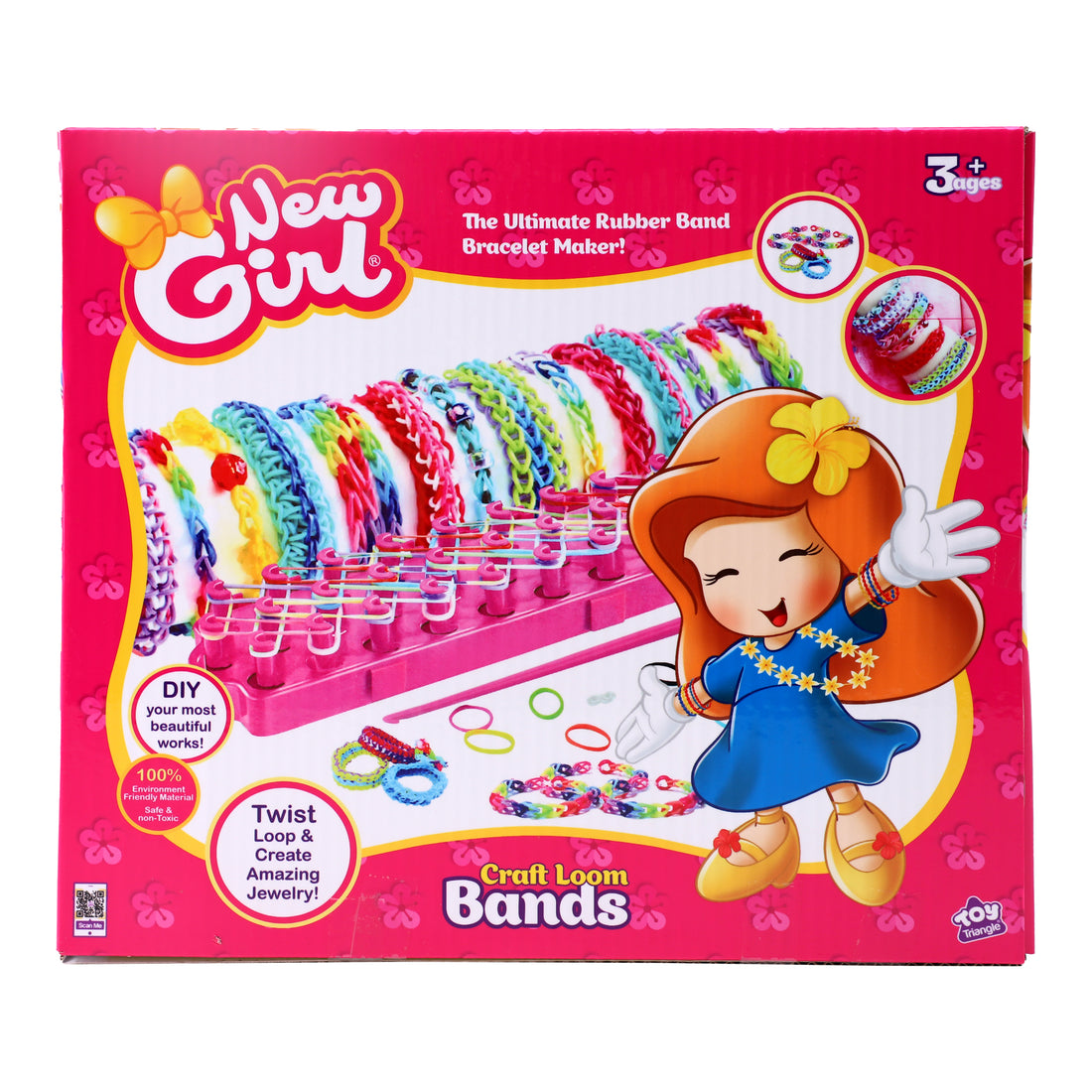 New Girl Craft Loom Bands