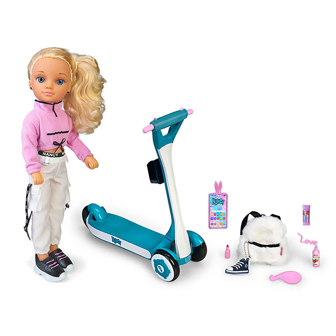 Nancy With Scooter