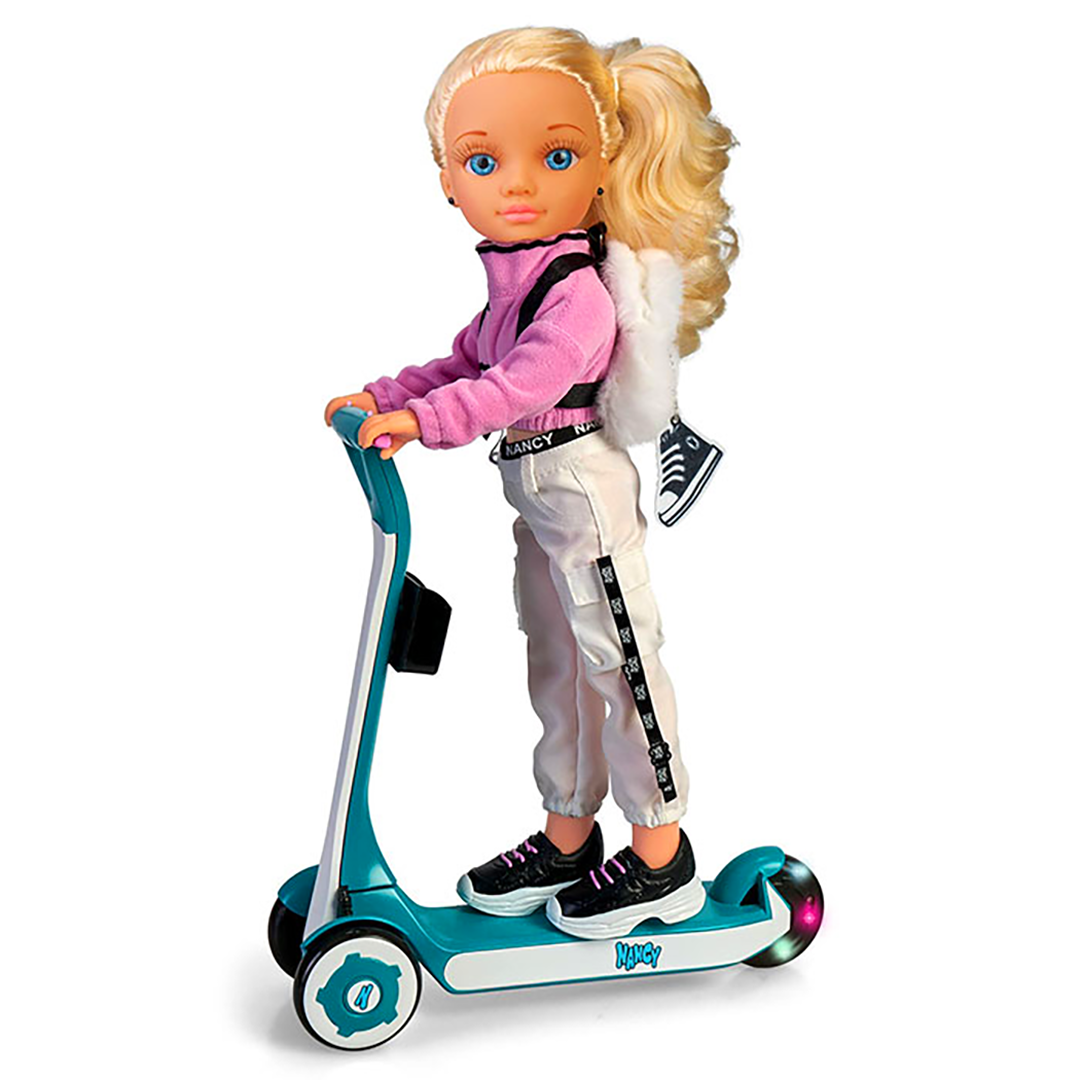 Nancy With Scooter