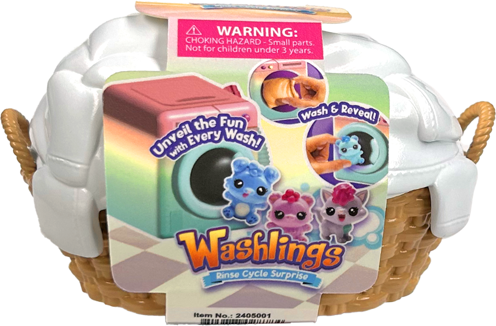 Washlings Hamper Set with 2 Laundry Bags