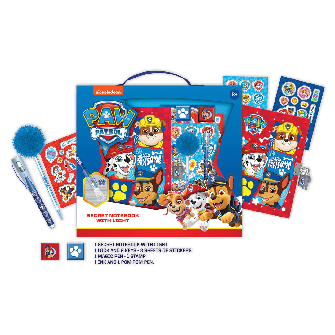 Paw Patrol Secret Notebook w/ Light