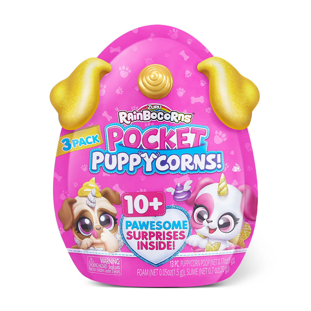 Rainbocorns Pocket Puppycorn Surprise Bobble Head (Large) (S1)