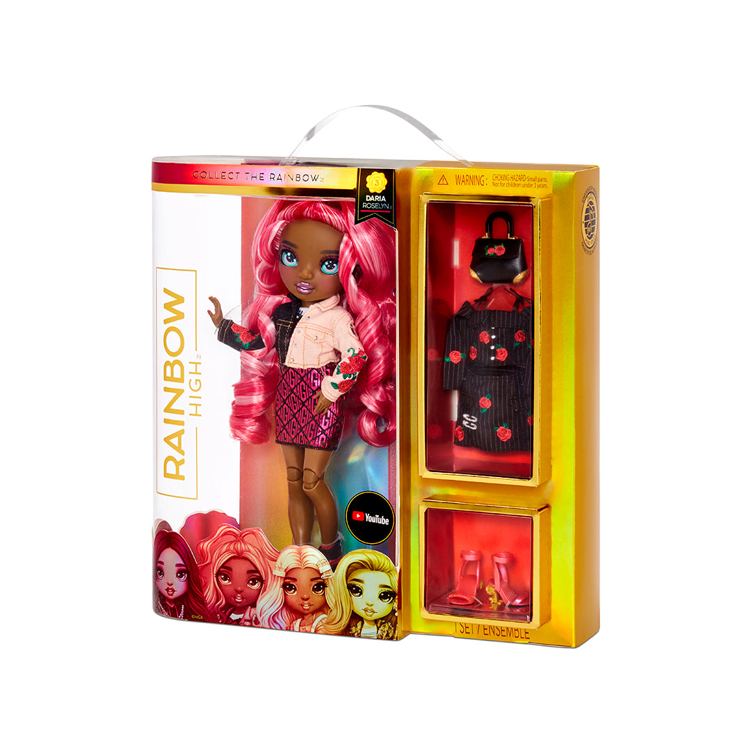 Rainbow High Fashion Doll- Rose Series 3