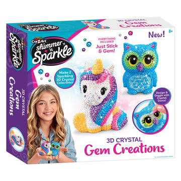 Shimmer N Sparkle 3D Crystal Gem Creations